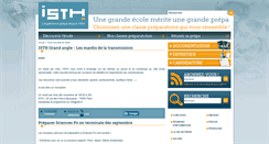 Desktop Screenshot of blogs.isth.fr